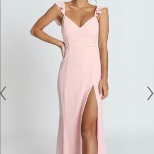 Maxi dress in Blush size 2 (XS) by Showpo. NEW never worn